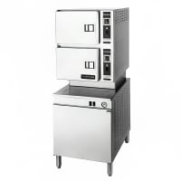 Cleveland 24CGM200 (6) Pan Convection Steamer - Cabinet, Liquid Propane
