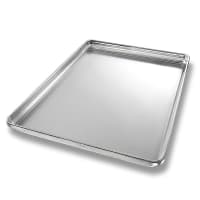 Chicago Metallic 1/2 Half Size Bun / Sheet Pan - 18" x 13" x 1", 18 gauge Aluminum (30850)