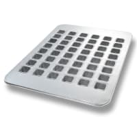 Chicago Metallic 48 Compartment Brownie Bite Pan - Aluminized Steel, AMERICOAT® Glazed (42865)