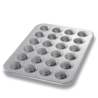 Chicago Metallic Mini Muffin Pan, Makes (24) 2 2/32" Muffins, AMERICOAT Glazed 26 ga Alumini...