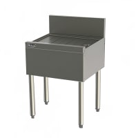 Perlick TSF19 Underbar Drainboard - 19"W x 24"D x 36 1/2"H, Stainless Steel Legs