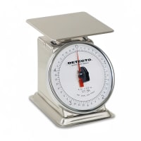 Detecto PT-1 Dial Type Portion Scale, 6" Fixed Dial, 16 oz - 1/4 oz