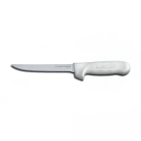 Dexter Russell S136F-PCP SANI-SAFE® 6" Boning Knife w/ Polypropylene White Handle, Carbon Steel