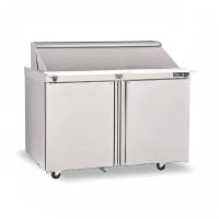 Delfield 4460NP-12M 60" Mega Top Sandwich/Salad Prep Table w/ Refrigerated Base, 115v