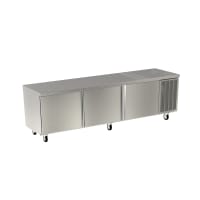 Delfield 18691BUCMP 91" Worktop Refrigerator w/ 3 Doors, 115v