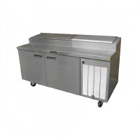 Delfield 18660PTBMP 60" Pizza Prep Table w/ Refrigerated Base, 115v