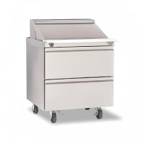 Delfield D4427NP-6 27" Sandwich/Salad Prep Table w/ Refrigerated Base, 115v