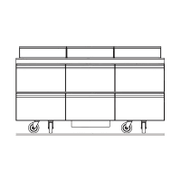 Delfield D4472NP-18 72" Sandwich/Salad Prep Table w/ Refrigerated Base, 115v