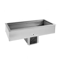 Delfield N8130BP 31" Drop-In Refrigerator w/ (2) Pan Capacity - Cold Wall Cooled, 115v