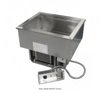Delfield N8669P Drop-In Hot/Cold Food Well w/ (5) Full Size Pan Capacity, 120-240v/1ph