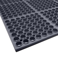Cactus Mat 3525-C1 Anti Fatigue Floor Mat - 3' x 5', Rubber, Black