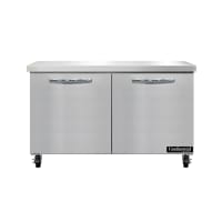 Continental SW48N 48" Worktop Refrigerator w/ (2) Sections, 115v