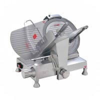 Eurodib HBS300L Manual Meat Slicer w/ 12" Blade - Belt Driven, 1/3 hp