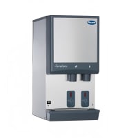 Follett 12CI425A-S 425 lb Countertop Water &amp; Nugget Ice Dispenser - 12 lb Storage, Cup Fill, 115v