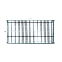 Focus FF1824G Epoxy Coated Wire Shelf - 24"W x 18"D