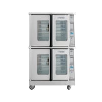 Garland MCO-GS-20 Master Double Full Size Natural Gas Convection Oven - 120,000 BTU