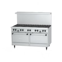 Garland X60-10RS 60" 10 Burner Gas Range w/ Standard Oven &amp; Storage Base, Liquid Propane