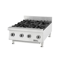 Garland UTOG24-4 24" Gas Hotplate w/ (4) Burners &amp; Manual Controls, Natural Gas