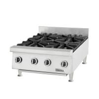 Garland UTOG24-4 24" Gas Hotplate w/ (4) Burners &amp; Manual Controls, Liquid Propane