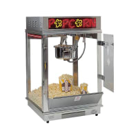 Gold Medal 2023E Astro Pop 16 Popcorn Machine w/ 16 oz Unimaxx Kettle & Stainless Dome, Count...