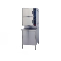 Groen HY-6G (6) Pan Convection Steamer w/ Water Filter - Cabinet, Liquid Propane