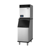 True TCIM-622-HA1-A/TIB-422-A 640 lb True Ice Series Half Cube Ice Machine w/ Bin - 320 lb Storag...