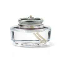 Hollowick HD12-72 Liquid Votive Fuel Cell w/ 12 hr Capacity &amp; Disposable, 1 31/32 x 13/16", Plastic, Clear
