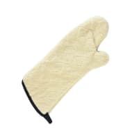 Intedge 17" Conventional Oven Mitt - Terry, Natural (338HDT-17)