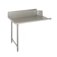 John Boos JDTC-20-72L 72" Clean Dishtable w/ 16 ga Stainless Legs, R to L