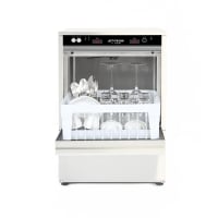Jet Tech F-16DP High Temp Rack Undercounter Glass Washer w/ 24 Racks/hr Capacity - Built-in Booster, 208-240v/1ph