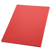 Winco CBRD-1824 Cutting Board, 18 x 24 x 1/2", Red