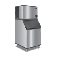 Manitowoc Ice IDP0600A/D570 662 lb Indigo NXT™ Full Cube Ice Machine w/ Bin - 532 lb Storage, Air...