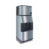 Manitowoc Ice IYP0300W/SPA312 310 lb Half Cube Ice Machine w/ Ice Dispenser - 180 lb Storage, Buc...
