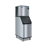 Manitowoc Ice IYP0620A/D420 537 lb Indigo NXT™ Half Cube Ice Machine w/ Bin - 383 lb Storage, Air...