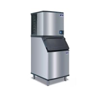 Manitowoc Ice IYP0600A/D570 672 lb Indigo NXT™ Half Cube Ice Machine w/ Bin - 532 lb Storage, Air Cooled, 208-230v