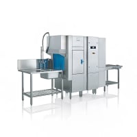 Meiko KA-76 KA Series High Temp Conveyor Dishwasher w/ 243 Racks/hr Capacity, Built-in Booster, 2...