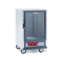 Metro C515-HFC-U 1/2 Height Non-Insulated Mobile Heated Cabinet w/ (8) Pan Capacity, 120v