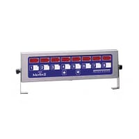 Prince Castle 740-T88H 8 Channel Multi-Display Horizontal Electric Timer, Bold LCD Readout