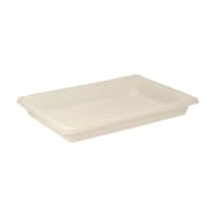 Rubbermaid FG350600WHT 5 gal Food/Tote Box - 26x18x3 1/2" White Poly