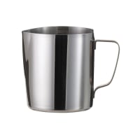 Service Ideas 1 qt Creamer - Brushed Stainless Steel, Silver (FROTH326)