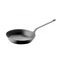 Spring USA 8481-40/32 12 5/8" Carbon Steel Frying Pan w/ Solid Metal Handle