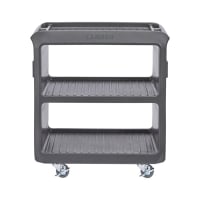 Cambro SC225S131 31 1/4" Beverage Service Cart, 18"D x 34" H, Dark Brown