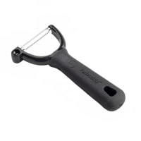 Tablecraft 10987 "Y" Peeler w/ Serrated Edge, Ergonomic Soft Grip Handle