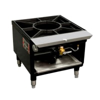 Town 1 Burner Stock Pot Range, Natural Gas (SR-18-SS-N)