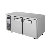 Turbo Air JUR-60-N6 59" W Undercounter Refrigerator w/ (2) Section & (2) Doors, 115v
