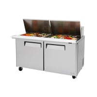 Turbo Air MST-60-24-N 60" M3 Series Mega Top Sandwich/Salad Prep Table w/ Refrigerated Base,...