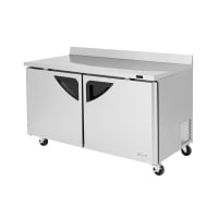 Turbo Air TWF-60SD-N 60 1/4" W Worktop Freezer w/ (2) Sections & (2) Doors, 115v