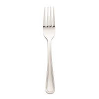 Libbey 139 030 7" Dinner Fork with 18/0 Stainless Grade, Classic Rim Pattern