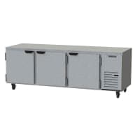 Beverage-Air UCR93AHC 93" W Undercounter Refrigerator w/ (3) Section & (3) Door, 115v