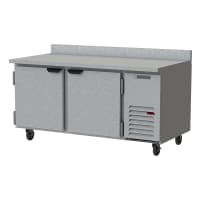 Beverage-Air WTF67AHC 67" W Worktop Freezer w/ (2) Section & (2) Door, 115v